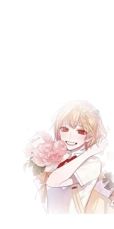 拿花少女