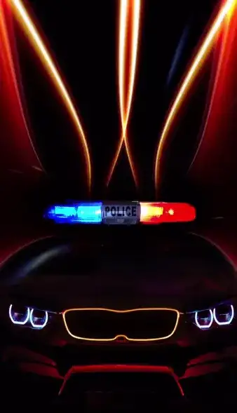 police car