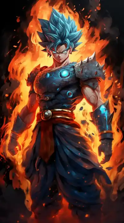 goku，anime，AI